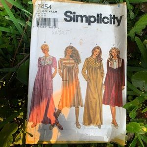 Vintage sewing pattern